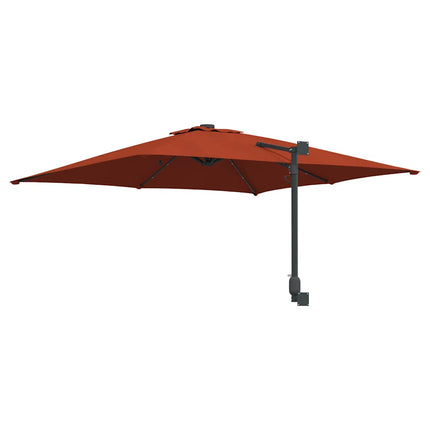Trädgårdsparasol Terracotta 248,5 x 247,5 x 160 cm