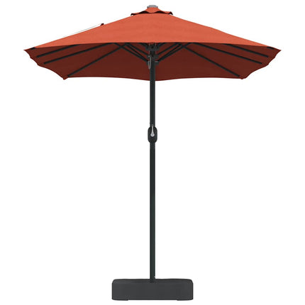 Trädgårdsparasol Terracotta 385 x 209 x 244 cm