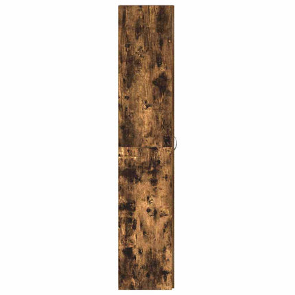 Skoskåp Flerfärgsdesign 80 x 35.5 x 180 cm Konstruerat trä