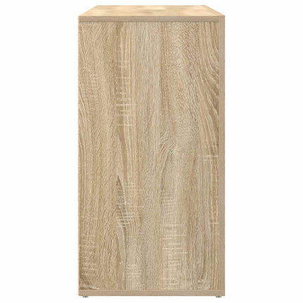Sideboard med låda Sonoma-ek 120 x 36 x 69 cm Konstruerat trä