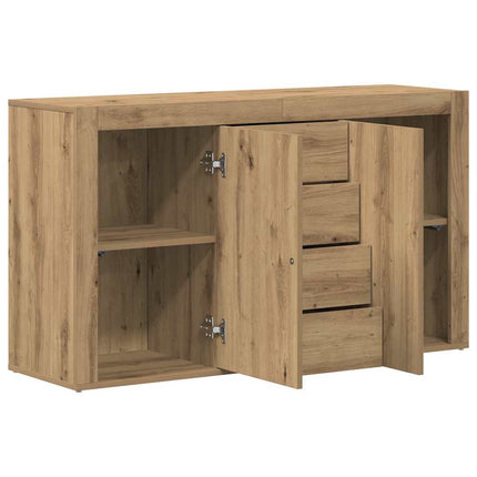 Sideboard Artisan Ek 120 x 36 x 69 cm Konstruerat trä