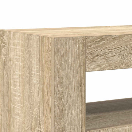 Sideboard Sonoma-ek 116 x 30 x 75 cm Konstruerat trä
