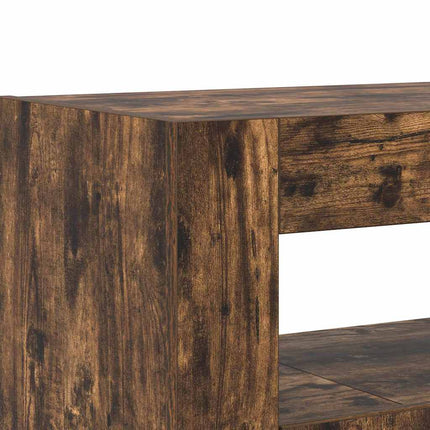 Sideboard Rökt ek 116 x 30 x 75 cm Konstruerat trä