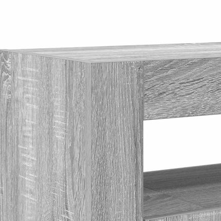 Sideboard Grå Sonoma 116 x 30 x 75 cm Konstruerat trä