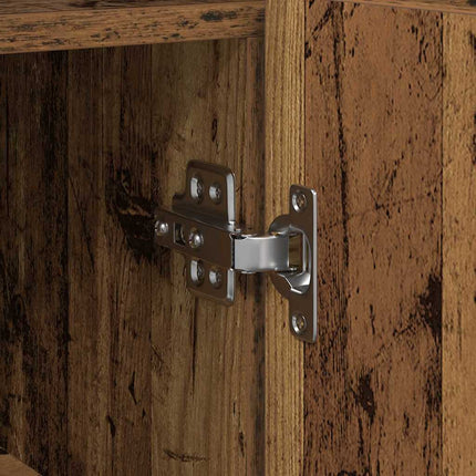 Sideboard Gammalt trä 116 x 30 x 75 cm Konstruerat trä