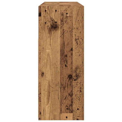 Sideboard Gammalt trä 116 x 30 x 75 cm Konstruerat trä