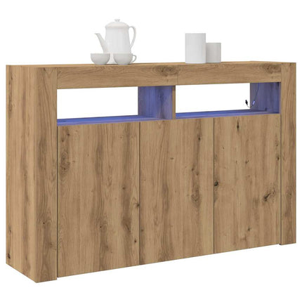 Sideboard Artisan Ek 116 x 30 x 75 cm Konstruerat trä