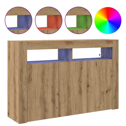 Sideboard Artisan Ek 116 x 30 x 75 cm Konstruerat trä