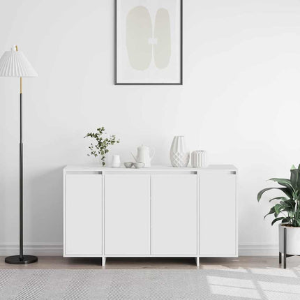 Sideboard Vit 135 x 41 x 75 cm Konstruerat trä