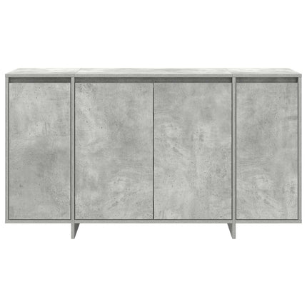 Sideboard Betonggrå 135 x 41 x 75 cm Konstruerat trä