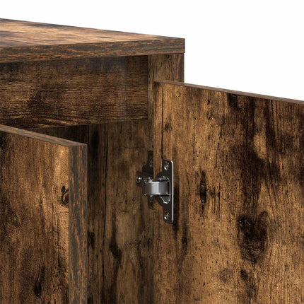 Sideboard Rökt ek 135 x 41 x 75 cm Konstruerat trä