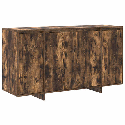 Sideboard Rökt ek 135 x 41 x 75 cm Konstruerat trä