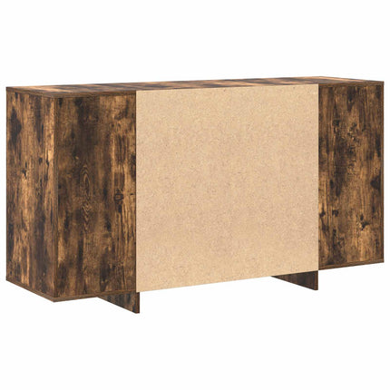 Sideboard Rökt ek 135 x 41 x 75 cm Konstruerat trä