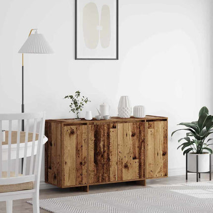 Sideboard Gammalt trä 135 x 41 x 75 cm Konstruerat trä