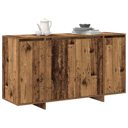 Sideboard Gammalt trä 135 x 41 x 75 cm Konstruerat trä