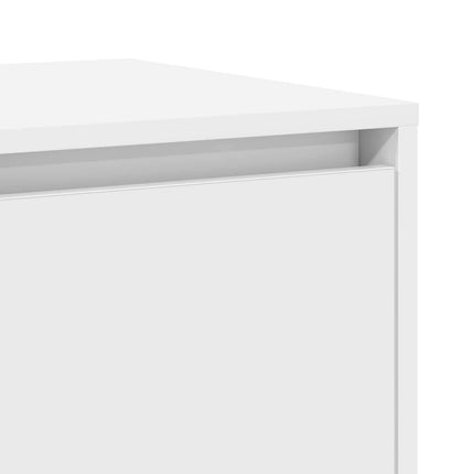 Sideboard Vit 120 x 41 x 75 cm Konstruerat trä