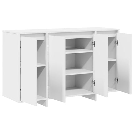 Sideboard Vit 120 x 41 x 75 cm Konstruerat trä