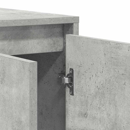 Sideboard Betonggrå 120 x 41 x 75 cm Konstruerat trä