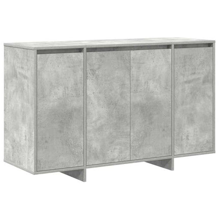 Sideboard Betonggrå 120 x 41 x 75 cm Konstruerat trä