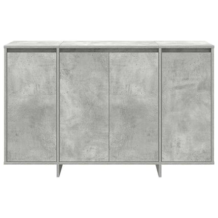 Sideboard Betonggrå 120 x 41 x 75 cm Konstruerat trä