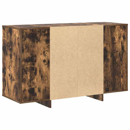 Sideboard Rökfärgad ek 120 x 41 x 75 cm Konstruerat trä