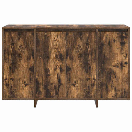 Sideboard Rökfärgad ek 120 x 41 x 75 cm Konstruerat trä