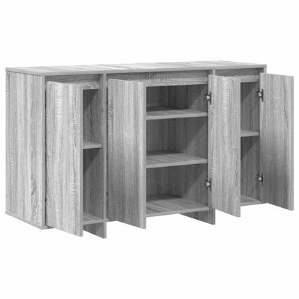 Sideboard Grå sonoma 120 x 41 x 75 cm Konstruerat trä