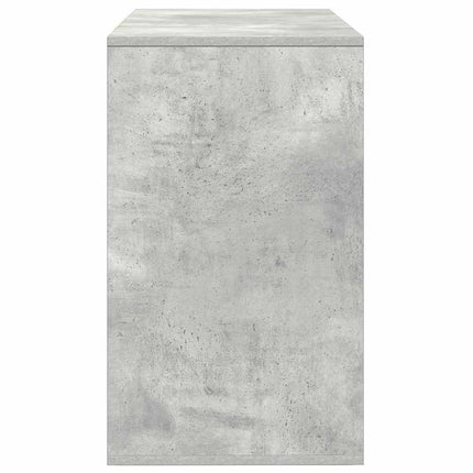 Sideboard med låda Betonggrå 120 x 41 x 75 cm Konstruerat trä