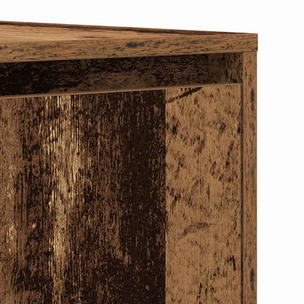 Sideboard med låda Gammalt trä 120 x 41 x 75 cm Konstruerat trä