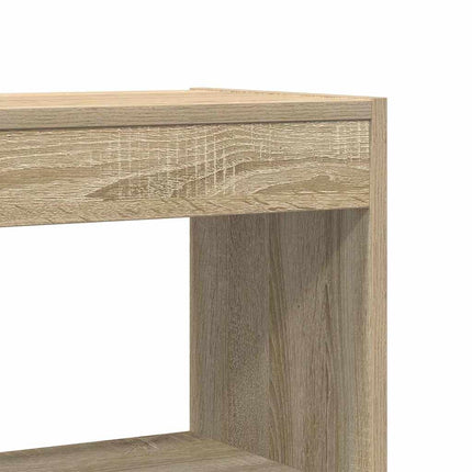 Bokskåp med hylla Sonoma-ek 80 x 30 x 198 cm Konstruerat trä