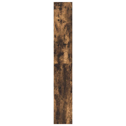 Bokskåp Rökt ek 100 x 30 x 198 cm Konstruerat trä
