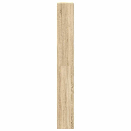Garderob med hylla Sonoma-ek 55 x 25 x 189 cm Konstruerat trä