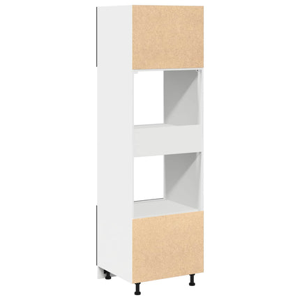 Hängande skåp Svart Ek 60 x 57 x 207 cm Konstruerat trä