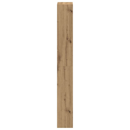 Skoskåp med hylla Artisan Ek 80 x 21 x 163,5 cm Konstruerat trä