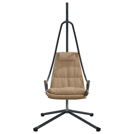 Hängande äggstol Taupe 94 x 107 x 196,5 cm Stål