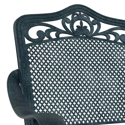 Trädgård Stol 2 pcs Grön 64 x 62 x 93cm Aluminium