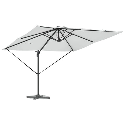 Parasoll Sand 286 x 284 x 270 cm Aluminium och Polyester