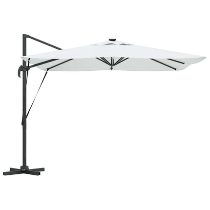 Parasoll Sand 286 x 284 x 270 cm Aluminium och Polyester