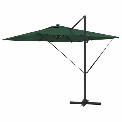 Parasoll Grön 286 x 284 x 270 cm Aluminium och Polyester