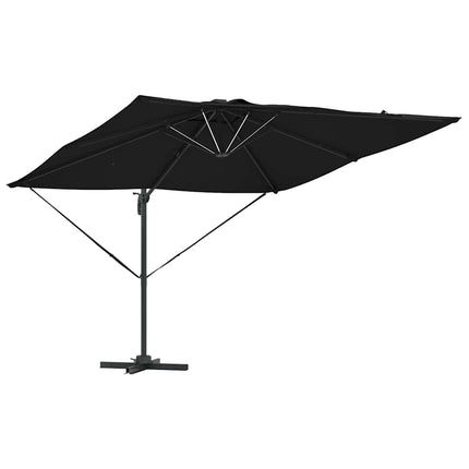 Parasoll Svart 286 x 284 x 270 cm Aluminium och Polyester