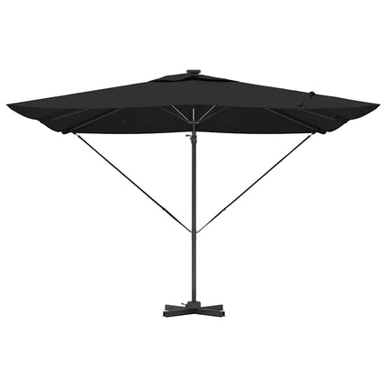 Parasoll Svart 286 x 284 x 270 cm Aluminium och Polyester