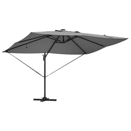 Parasoll Antracit 352 x 251 x 265 cm Polyester och aluminium