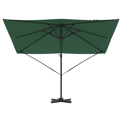Roma Parasol Grön 286 x 284 x 265 cm Aluminium och Polyester