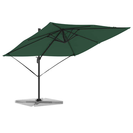 Roma Parasol Grön 286 x 284 x 265 cm Aluminium och Polyester