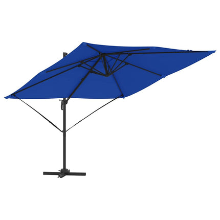 Roma Parasol Blå 286 x 284 x 265 cm Aluminium och Polyester