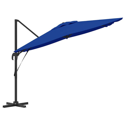 Roma Parasol Blå 286 x 284 x 265 cm Aluminium och Polyester