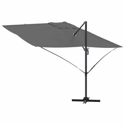 Parasoll Antracit 351 x 250 x 260 cm Polyester och aluminium