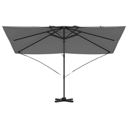Parasoll Antracit 351 x 250 x 260 cm Polyester och aluminium