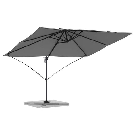 Parasoll Antracit 351 x 250 x 260 cm Polyester och aluminium