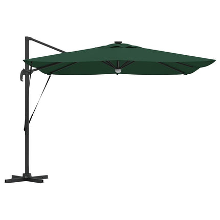 Roma Parasol Grön 286 x 284 x 270 cm Aluminium och Polyester